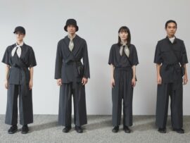 大阪・関西万博「日本政府館」のスタッフユニフォーム初公開　着物のようなデザインが特徴