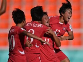 ＜女子サッカー＞北朝鮮、Ｕ－１７Ｗ杯初戦でメキシコに４－１勝利
