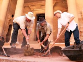 【ヨルダン】「エル・ハズネ」地下から人骨12体以上！ペトラ遺跡で過去最大規模の発見か