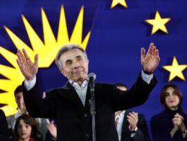 ジョージア議会選、与党勝利の見通し