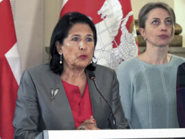 ジョージア総選挙に「不正」批判相次ぐ　EUは調査要求