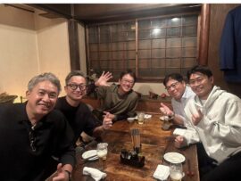 五十嵐亮太氏　青木宣親氏の「お疲れ会」超豪華メンバーの集結に「すごい」「最強」「みんなイケオジ」の声