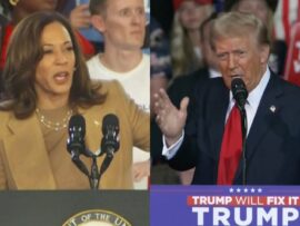米大統領選：ハリス氏とトランプ氏、最終週末に激戦州で支持訴え