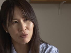 川の危険性を訴え続ける岡真裕美さん：夫の死を無駄にしないために