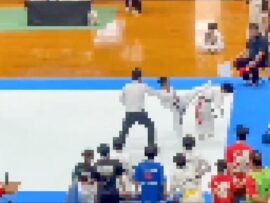 【空手試合で衝撃の背後蹴り】小学4年生に後遺症の恐れ、法的責任は？