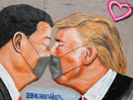 トランプ氏再選に揺れる中国：祝電の裏に隠された本音とは？