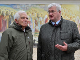 ロシアはウクライナ侵攻の責任を負うべき―EUボレル上級代表、停戦合意でも賠償要求を強調