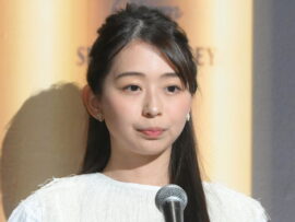 フジテレビ小室瑛莉子アナ、めざまし８生放送中に貧血で倒れる