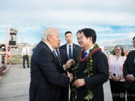 頼清徳台湾総統、ハワイ到着で中国反発！民主主義の新時代をアピール
