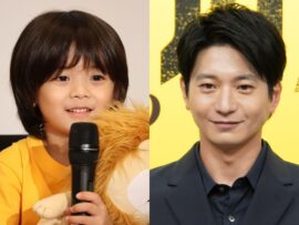 【ライオンの隠れ家】柳楽優弥主演ドラマのオフショットで向井理の"パパ"姿が話題に！佐藤大空との仲良しシーンに癒される視聴者続出