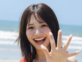 ハワイ育ちの元気印！果南ちゃんが週プレ初登場！【水着グラビアの魅力を徹底解剖】