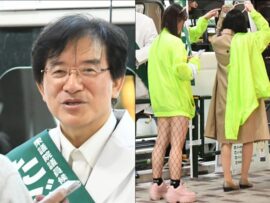 猫耳とホットパンツの選挙活動の裏側：公選法違反で逮捕の田淵容疑者、報酬未払い疑惑