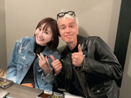 globe KEIKO、マーク・パンサーと忘年会！変わらぬ笑顔にファン歓喜
