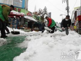 117年ぶりの大雪！韓国で除雪作業をめぐる市民と公務員の葛藤