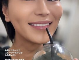氷川きよし、美の秘訣をインスタで公開！スムージーと美容鍼で輝く素顔