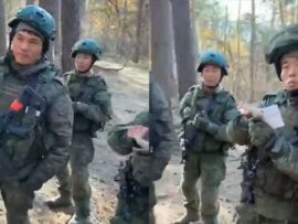 ウクライナ義勇軍の韓国人男性、北朝鮮兵士に自由への降伏を呼びかける