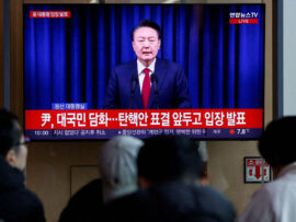 韓国ユン大統領、戒厳令騒動を謝罪　国民へ改めて陳謝、再発否定を強調