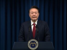 韓国の尹錫悦大統領弾劾訴追案が事実上否決の見通し　与党議員の大半が採決前に議場から一斉退場