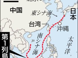 中国軍、第一列島線に100隻規模の艦艇展開：台湾封鎖か、領域拒否か？