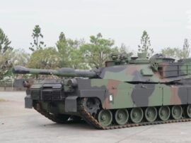 台湾、最新鋭戦車M1A2エイブラムス38両を受領！防衛力強化へ