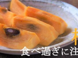 柿の食べ過ぎに潜む危険！胃石症ってホント？美味しく安全に楽しむためのポイント