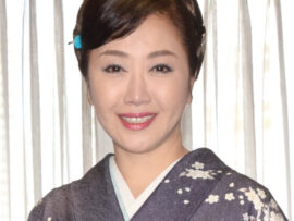 伍代夏子、夫・杉良太郎＆“息子たち”との家族ショット紹介　25回目の結婚記念日を「一家4人で、お祝い」