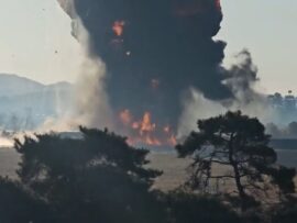 「バードストライク」の可能性…韓国南西部の空港で旅客機着陸失敗し炎上少なくとも120人死亡　地元消防「搭乗者の大半死亡と推定される」発表　韓国メディア