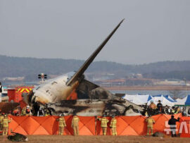 務安国際空港でチェジュ航空機胴体着陸、事故直前の緊迫映像がSNSで拡散