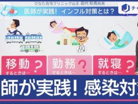 3連休中猛威も…なぜ感染しない？医師が実践するインフル対策