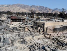 【カリフォルニア山火事】アルタデナ地域の住民、灰燼に帰した故郷に悲痛な叫び