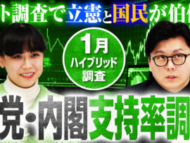 国民民主党、ネット調査で立憲民主党と肩を並べる！若年層からの支持拡大が鍵となるか？【2025年1月政党支持率調査分析】