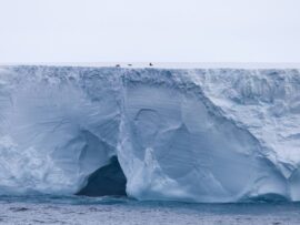 世界最大の氷山「A23a」、南大西洋のサウスジョージア島への漂流は時間の問題か？