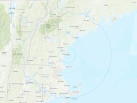 米国北東部でM3.8の地震発生、ボストンやポートランドで揺れを感じる