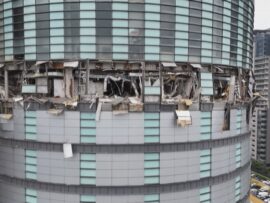 台湾デパート爆発事故、マカオ特警隊員の負傷で波紋広がる