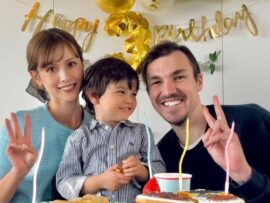 ハーフナー・マイク氏、妻と子供と幸せ溢れる誕生日ショット公開！家族の絆に感動の声