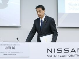 日産内田社長退任へ、業績不振とホンダ提携破談で経営刷新を図る