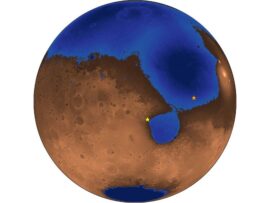 36億年前の火星：祝融号が古代の海岸線を探知、生命存在の可能性に迫る！