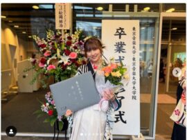 佐藤優樹さん、東京音楽大学卒業を報告！アイドルと学業の両立に称賛の声