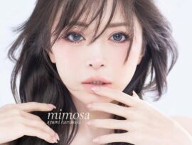 りんごちゃん、浜崎あゆみになりきり！「mimosa」ジャケット写真風ショットでファンを魅了