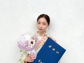 「めざまし」美人お天気キャスター　名門大学卒業を報告「学校とお仕事の両立は大変な時もありましたが」