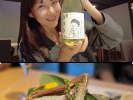 藤崎奈々子さん、島根の温泉と日本酒ペアリングで至福のひととき！美肌の湯と美食に舌鼓