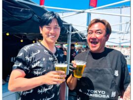 要潤さん、たむらけんじさんとLAで日本食を満喫！うどん世界進出の野望も！？