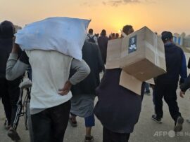 イスラエル軍、配給所に向かうガザ住民を攻撃、140人超死傷