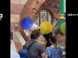 【炎上】上海ディズニーランドで乱闘騒ぎ…カップルが家族連れに激高・子供抱えた母親突き飛ばし警察出動　写真撮影めぐりトラブルか
