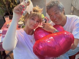 梅宮アンナ　再婚夫との2S公開　ファン仰天「辰夫様に雰囲気が似ておられて」「一瞬お父様かと」