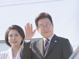 【速報】韓国・李在明大統領、25日の米韓首脳会談に向け日本を出発
