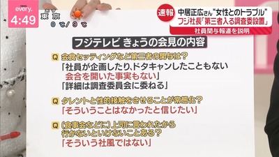 【女子アナ上納疑惑】フジテレビ港浩一社長の記者会見での質疑応答がこちら　5ch掲示板「舐めてんの？」