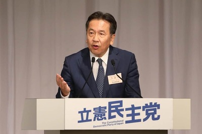 【臨時党大会】立憲・枝野氏「次男は地下アイドル追いかけている」「長男は軽度の知的障害があります」