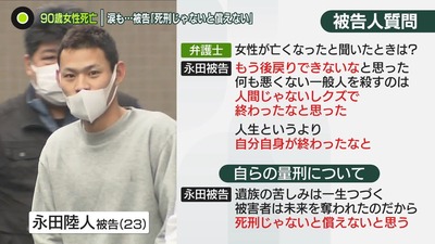 【ルフィ事件】狛江の強盗事件　実行役リーダーの永田陸人被告が涙ながらに謝罪「償うことができないことをした。死刑を望みます」