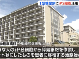 【iPS細胞】まじで凄すぎる、日本徐々に医療革命を起こし始めている模様「糖尿病治験開始、インスリン注射不要に期待」
